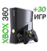 Прошитый XBOX 360 Slim 250 GB (Freeboot) + 30 Игр