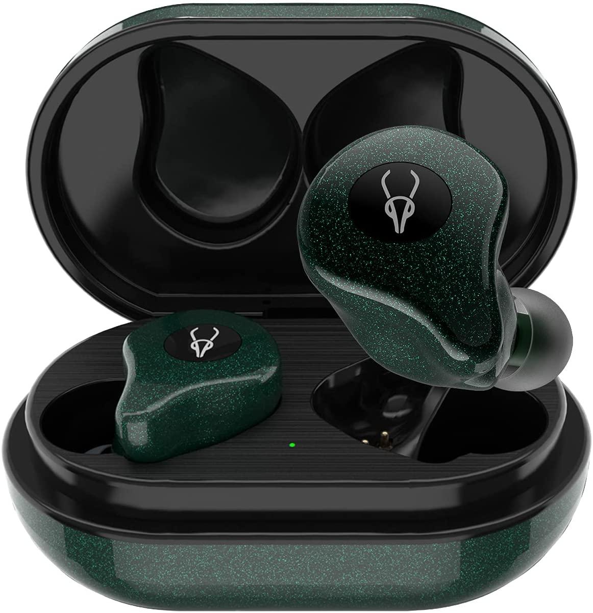 Наушники Sabbat E16 BT5.2 / apt-X / low 45ms / Game mod (Mystic Black / Aurora Green), фото 1