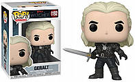 Фигурка Funko Pop Фанко Поп Ведьмак Геральт The Witcher Geralt 10 см Serial W G 1192