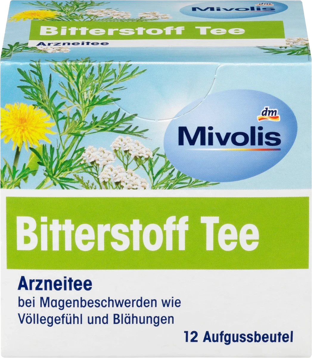 Лікувальний чай із гіркою речовиною Mivolis Bitterstoff Tee, 21 гр