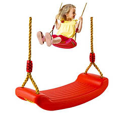 Гойдалка підвісна пластикова червона 23555