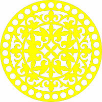 Основа для в'язання сумок. кошик 4