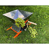 Дробарка неіржавка для винограду ЛАН, фото 2