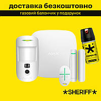 Ajax StarterKit Cam Plus (Білий) Комплект охоронної сигналізації