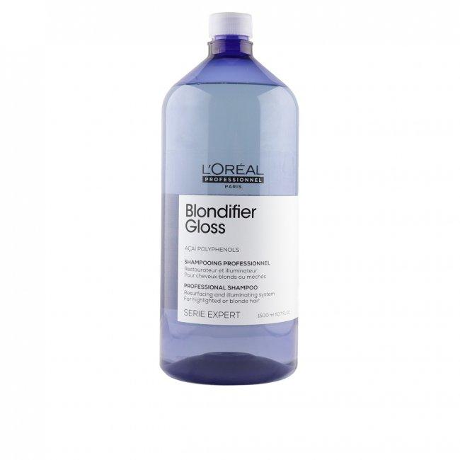 Шампунь для сяйва та блиску волосся Loreal Professionnel Blondifier Gloss Shampoo 1500 мл