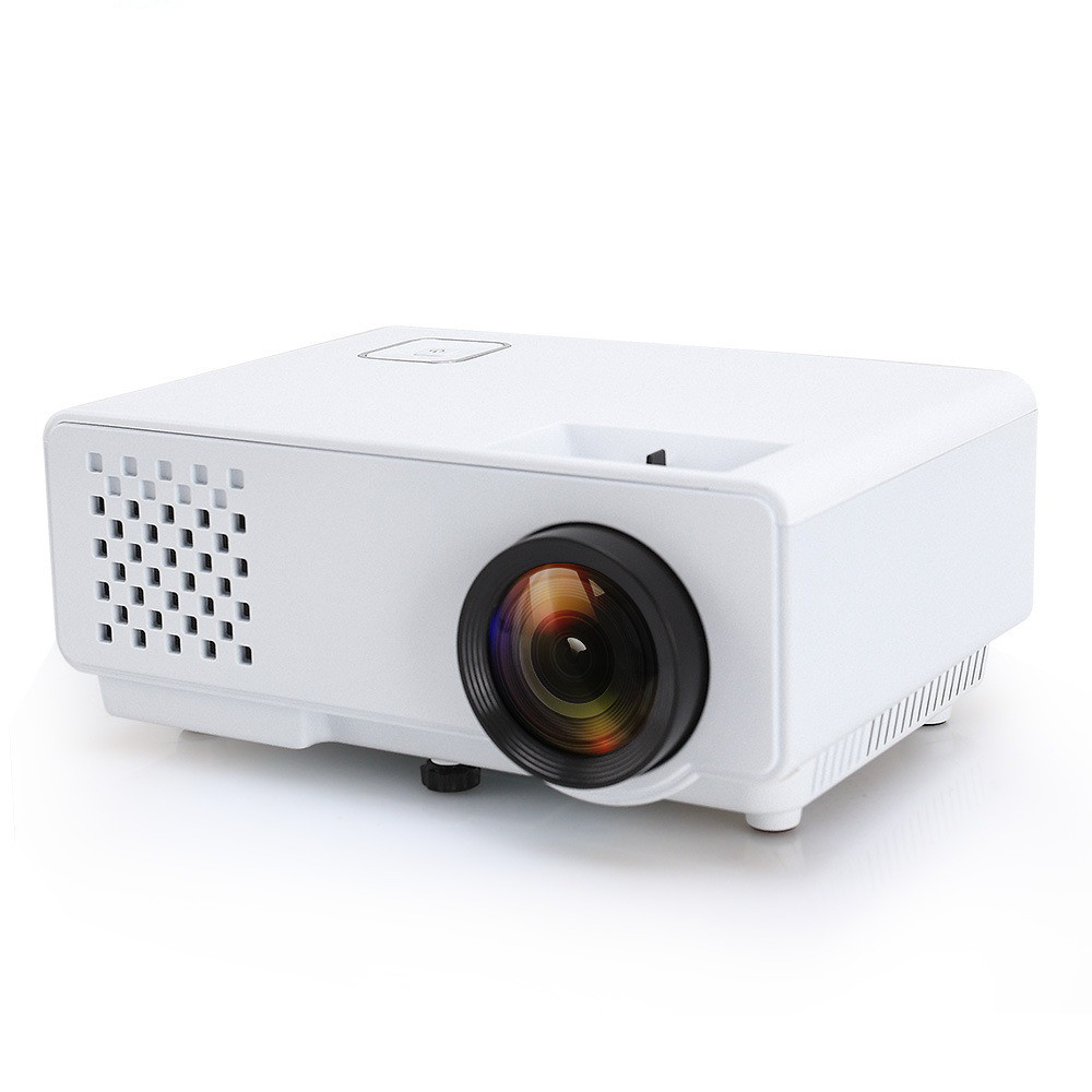 Портативний міні відео-проектор Rd-810 HD повноекранний світлодіодний високої роздільної здатності 1080P Білий