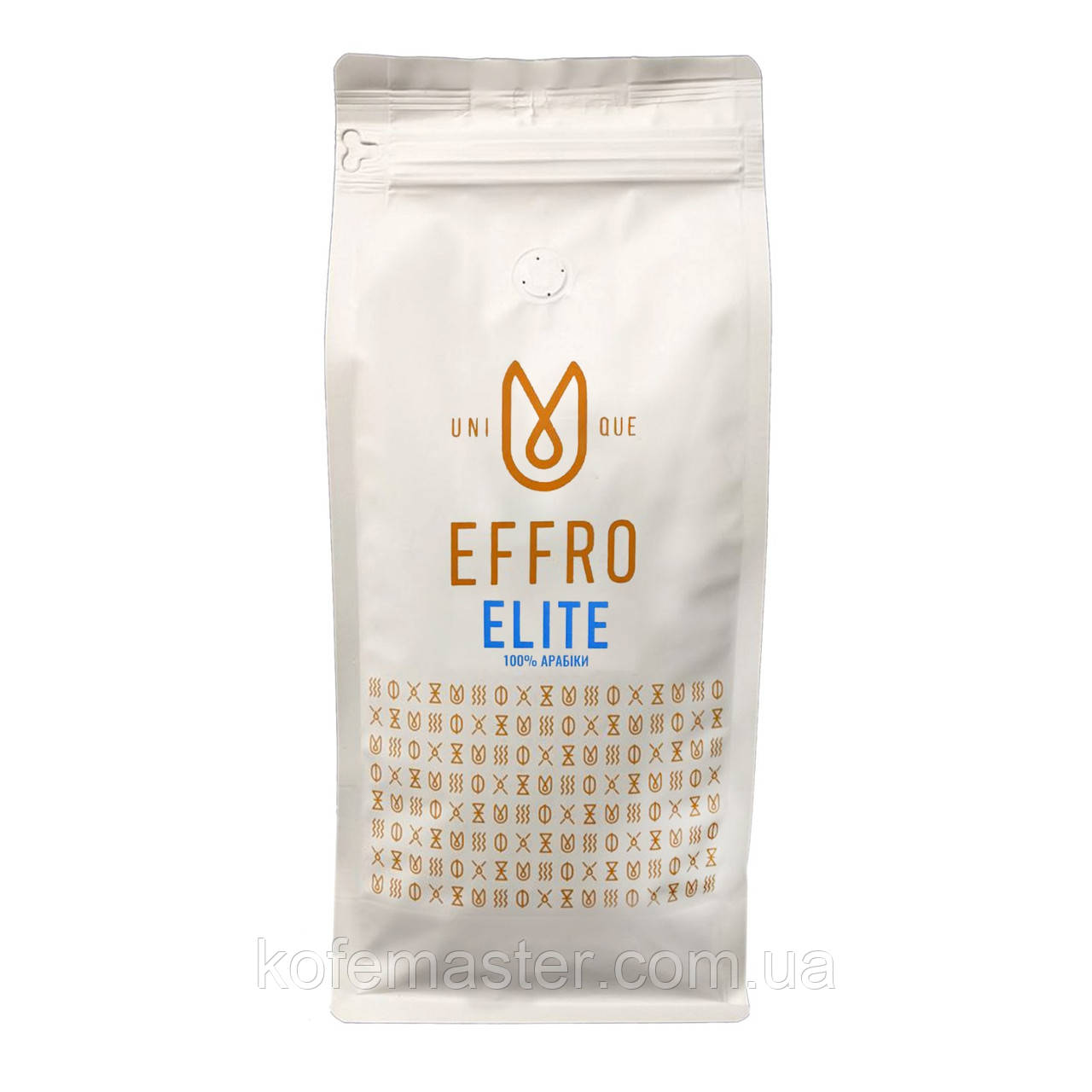 Кава в зернах EFFRO ELITE 1 кг. свіжого обсмажування, 100% арабіка