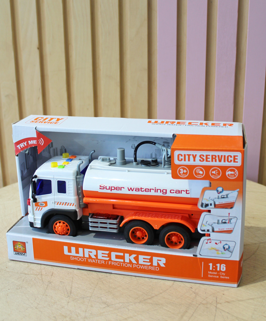 Інерційна спецтехніка Водовоз з водяною помпою WY 331, фото 1