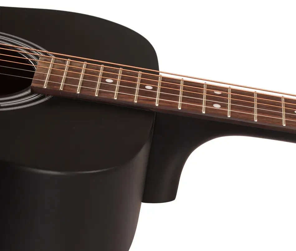 Акустическая гитара с датчиком Cort AF510E BlackSatin - фото 4 - id-p494068665
