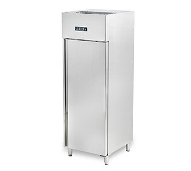 Морозильна шафа HURAKAN HKN-GX650BT INOX, фото 1