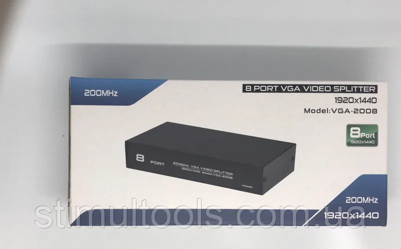 Комутатор VGA 1*8, фото 1