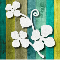 Чипборд "квіти"