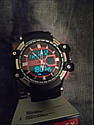 Багатофункціональний годинник Timex Tactic DGTL 53MM Resin Strap Combo Watch Black, фото 8