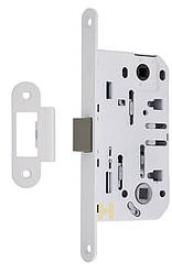 Замок Gavroche для міжкімнатних дверей безшумний під WC Gavroche GR 96K-WC білий