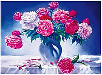 Картина за номерами 3D 2 в 1 алмазна мозаїка та розмальовка на підрамнику 40х50 см CY2344