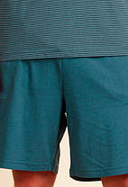 Чоловічий бавовняний комплект шорти з футболкою Key МNS 373 A22, фото 2
