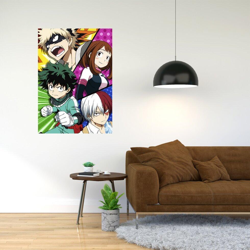 Плакат-постер з принтом "My Hero Academia - Моя геройська академія (манга, аніме) 13"