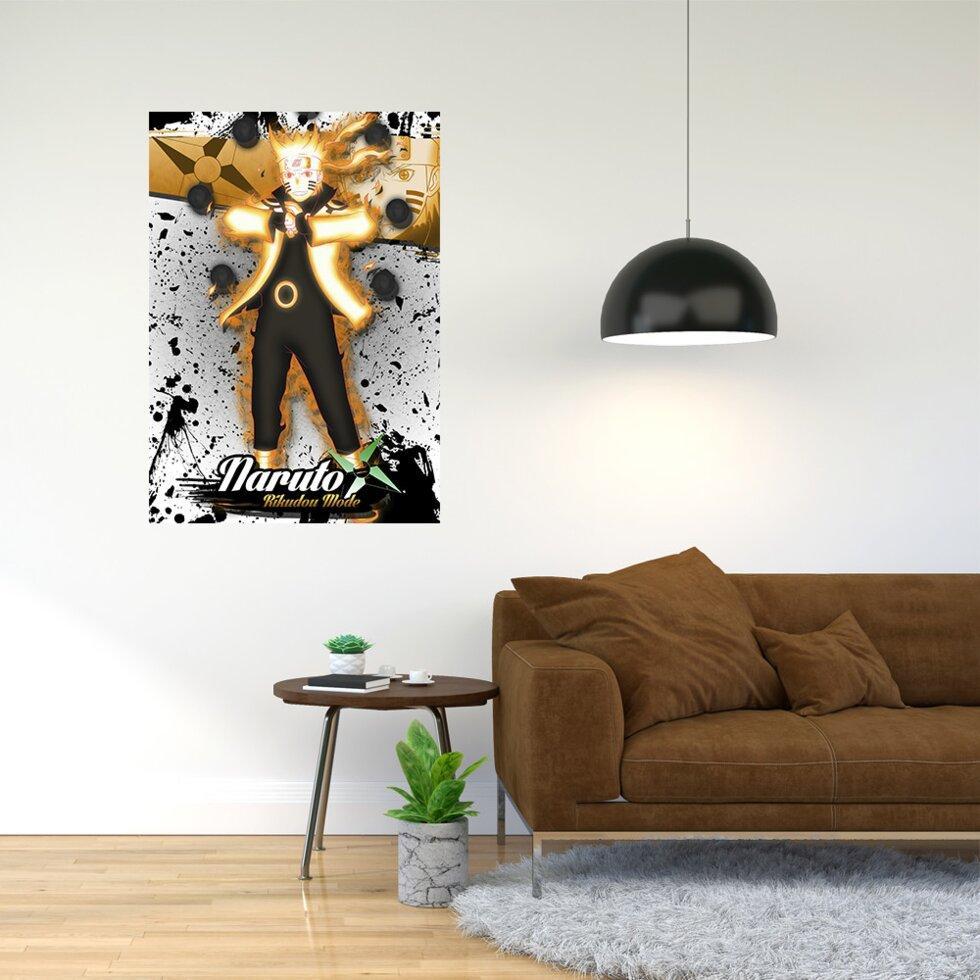 Плакат-постер з принтом "Naruto - Наруто (сенен-манга, аніме) 6"