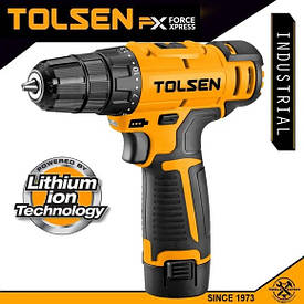 Шуруповерт акумуляторний Т-12/1500 TOLSEN 79036