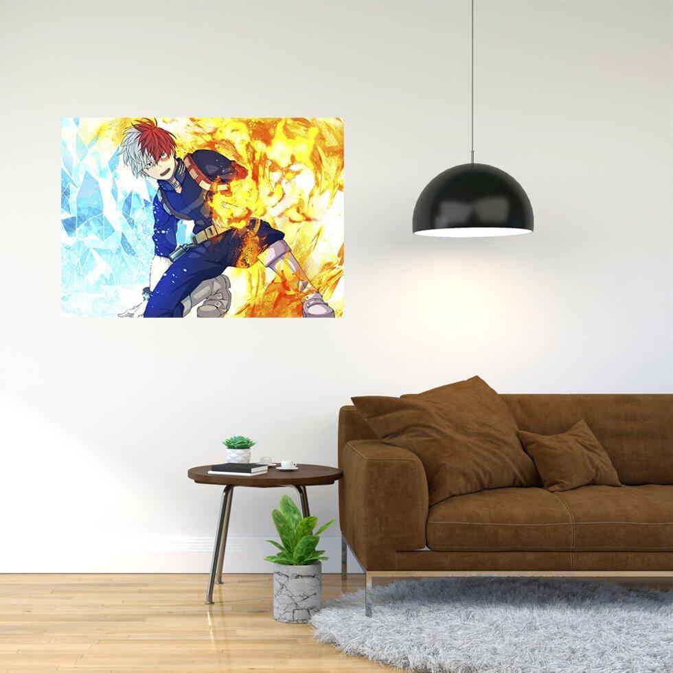 Плакат-постер з принтом "My Hero Academia - Моя геройська академія (манга, аніме) 7"  А2