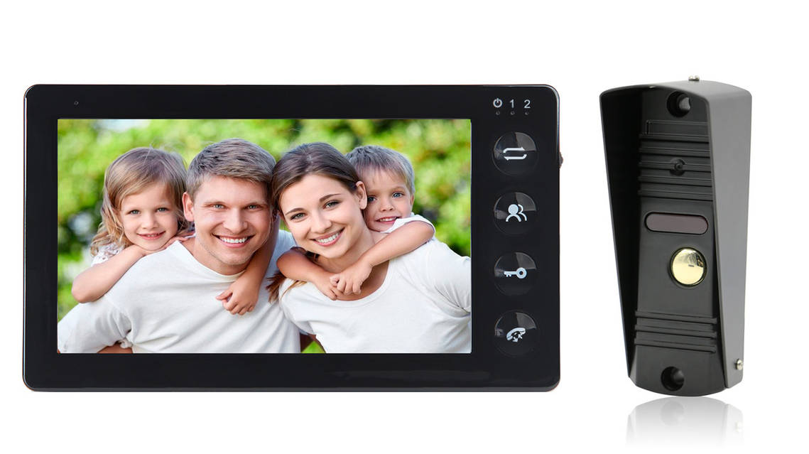 Комплект домофона SEVEN DP-7574 KITb. Цена, купить в Украине