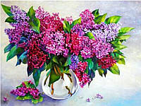 Картина за номерами 3D 2 в 1 алмазна мозаїка та розмальовка на підрамнику 40х50 см CY2294