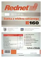 Стеклосетка фасадная Rednet (160 г / м2) 50 м.п