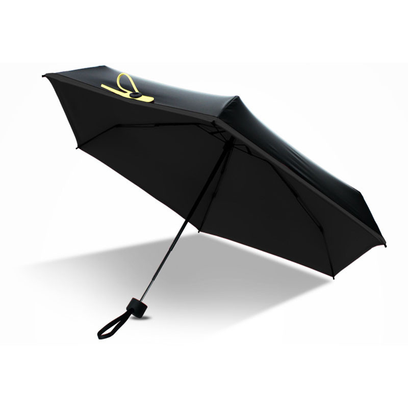 Карманный зонт Pocket Umbrella Черный, маленький зонтик зонтик от дождя | парасолька від дощу (TO) - фото 2 - id-p1616668082