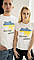 Сучасна Патріотична чоловіча футболка з надписом "Все Буде Україна", фото 5