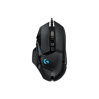 Компьютерная игровая проводная мышка LOGITECH G502 HERO (чёрная), фото 2