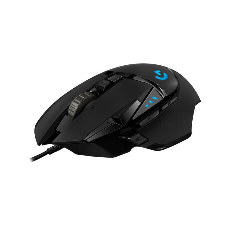 Компьютерная игровая проводная мышка LOGITECH G502 HERO (чёрная), фото 2