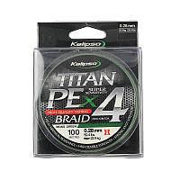 Шнур Kalipso Titan PE X4 MG 100m 0.22mm