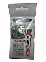 Самодур Extreme Catch Sabiki #8 сірий перо