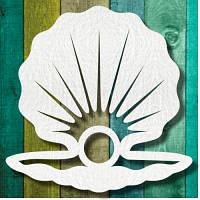 Чипборд "Ракушка 3"