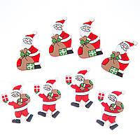 Комплект прищіпок "Подарунки", 8 шт Elisey