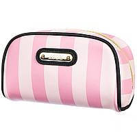 Косметичка рожева "Смужки" (17*11*6) Elisey