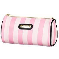Косметичка рожева "Смужки" (20*12*7) Elisey