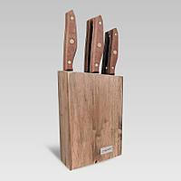 Ножи Maestro (6 предметов деревянная колода, ручки) MR-1416