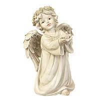 Ангел, що світиться, з пташкою 16*11.5*25.5 Elisey