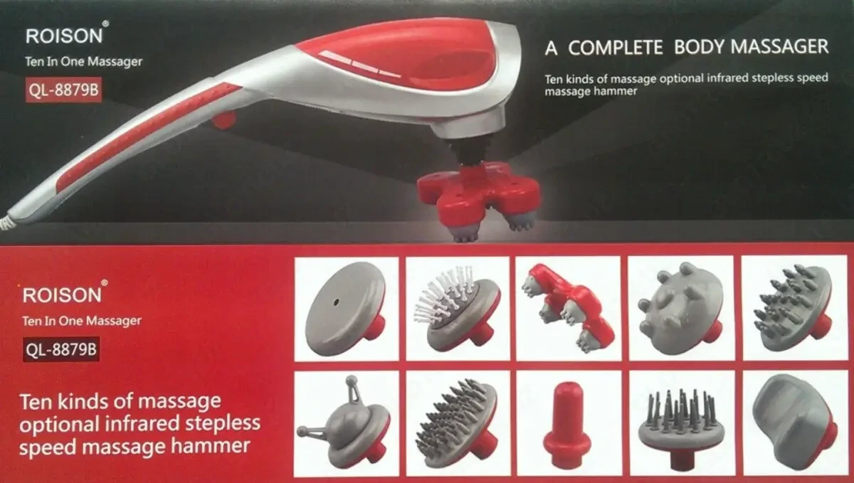 Массажер для всего тела Massager-King 10 в 1 - фото 4 - id-p1616703366