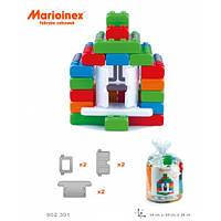 Конструктор MARIOINEX 902301 «Строительные блоки для малышей» 40эл.