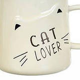 Чашка "Cats" 300 мл *рендомний вибір дизайну Elisey, фото 2