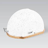 Хлібниця Maestro (Granite біла) MR-1678G-WHITE