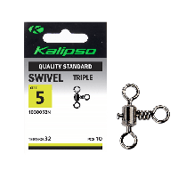 Вертлюг Kalipso Swivel triple 103005BN №5(10)