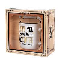 Чашка "Love coffe" 200 мл *рендомний вибір дизайну Elisey