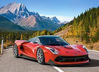 Пазл Castorland, B-222049, Автомобіль у горах, 200 ел. 40 x 29 см Коробка: 32 x 22 x 4.7 см