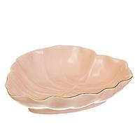 Блюдо "Рожевий листок тропіки" Elisey 2шт