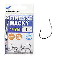 Крючок Hayabusa Wacky Finesse WRM961 №6(10шт)