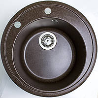 Гранітна мийка Adamant SUN 05 Brown 510 коричнева