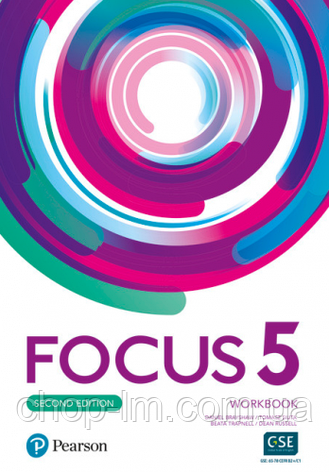 Focus 5 Second Edition Workbook (Daniel Brayshaw, Dean Russell) Pearson / Робочий зошит, фото 1